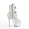 Pleaser - ADORE1020RM Bottes de plateforme, Pole dance chaussures - Couleur argent Product image